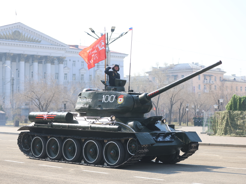 Парад Победы пройдет в Чите 3 сентября